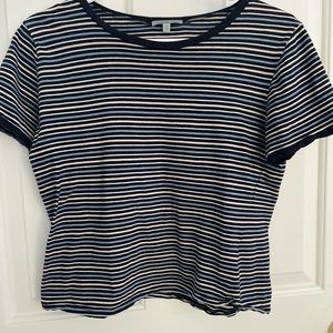 Charlotte Russe Striped Tee Size M